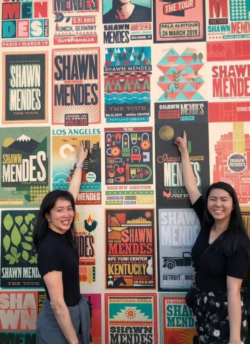 westankevin's tweet photo. 📝 Petition for Shawn's team to have the poster wall backdrop on all tour stops! So many fans loved taking photos there with their friends and it showcases his music bringing people together from all around the world! @ShawnAccess @ShawnMendes https://t.co/Z77ZWOcy6h