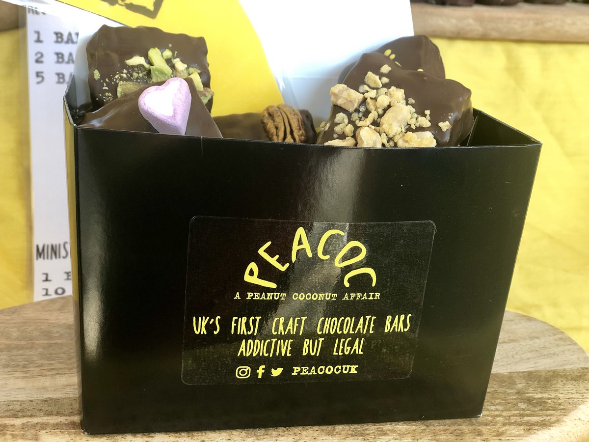 partridgesfoods's tweet photo. Treat someone to something special this #BankHolidayWeekend with @PeacocUK’s craft chocolate bars. https://t.co/ey0zebdw99