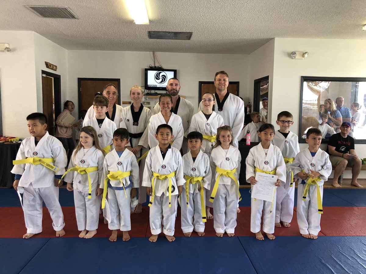 MuSoolMA's tweet photo. Part 1 of MuSool Martial Arts TKD testing is complete! Great job to all these students of all ages, schools, and abilities! #MuSoolUp #MuSool4Life https://t.co/l0kChgksOA