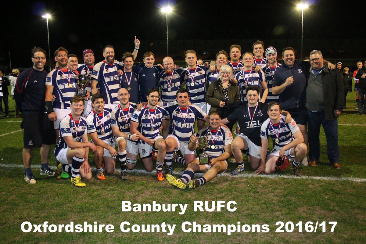 SamStoop1's tweet photo. This truly incredible rugby club @BanburyRUFC have done it again winning the @OxfordshireRFU county cup for the fourth year in a row.
2015-16 
2016-17 
2017-18 
2018-19
In all four games the #19club have been the starting 9 and 10.
#COYB #bulls #whatagroup #whataclub #memories https://t.co/tAkr0igFy4