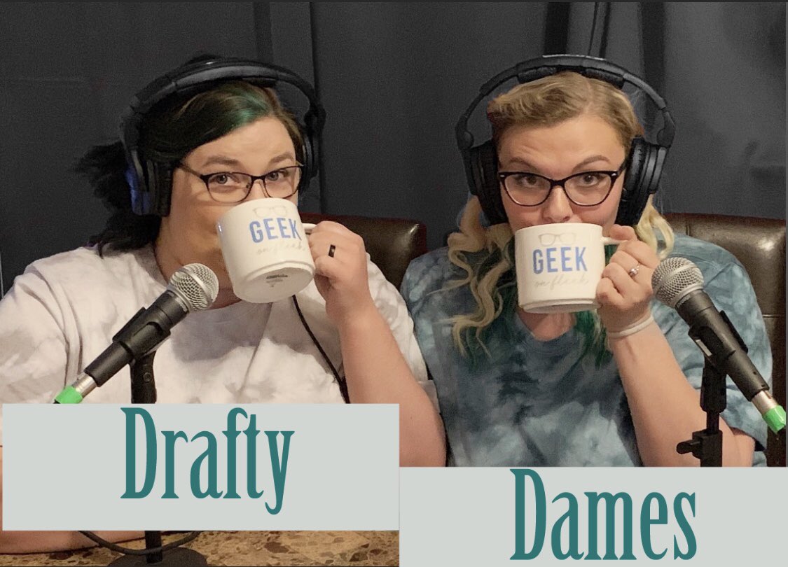 DraftyDames's tweet photo. We will have tea for you at the end of MAY! Thankfully its mostly OUR tea, or our friends have given consent for us to spill theirs πβοΈπ #geekonfleek #tea #spilled #cohosts #podcast #podcasting #DraftyDames #DQP #DraftyQuartersProductions @DraftyQ @Stevens92Sara @cassiejohns11 https://t.co/7OQbeV1DNb