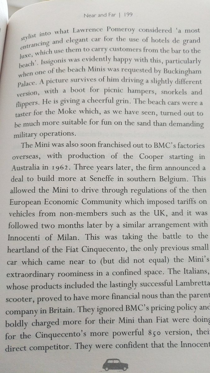 tallsmall81's tweet image. Reading about the history of the Mini.....production set up in Belgium due to tariffs on cars built in the UK (non EU at the time) #brexit #sameissues #werenotlearning