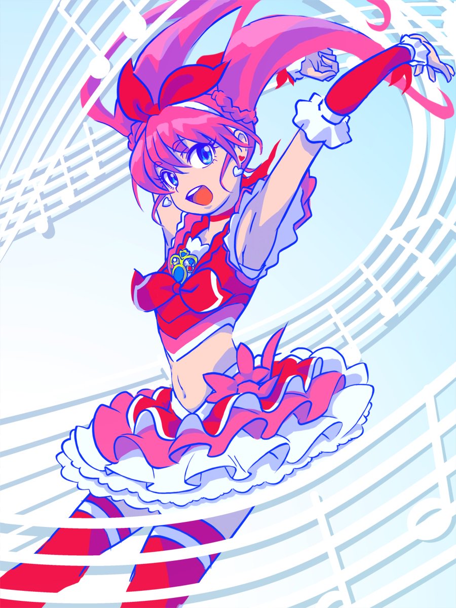 プリキュア スイートプリキュア よりキュアメロディ 今年度も新しいシリーズが始まりました コーセーのイラスト プリキュア スイートプリキュア よりキュアメロディ 今年度も新しいシリーズが始まりました コーセーのイラスト