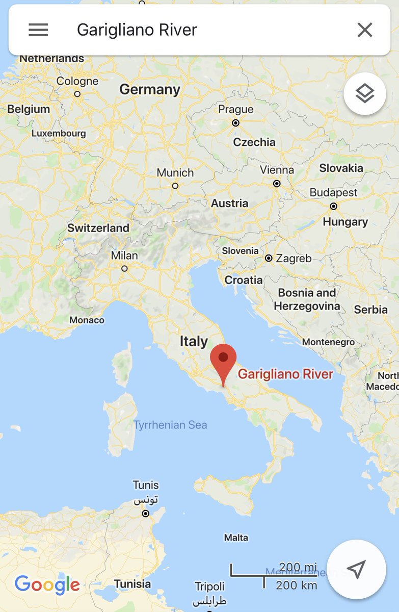 Finally, after Lorenzo came (another) Piero, described as Piero the Unfortunate. He was into Florentine football (??), fled the city when French troops arrived in 1494, & drowned when crossing the Garigliano river north of Naples. His brother Giovanni became Pope Leo X