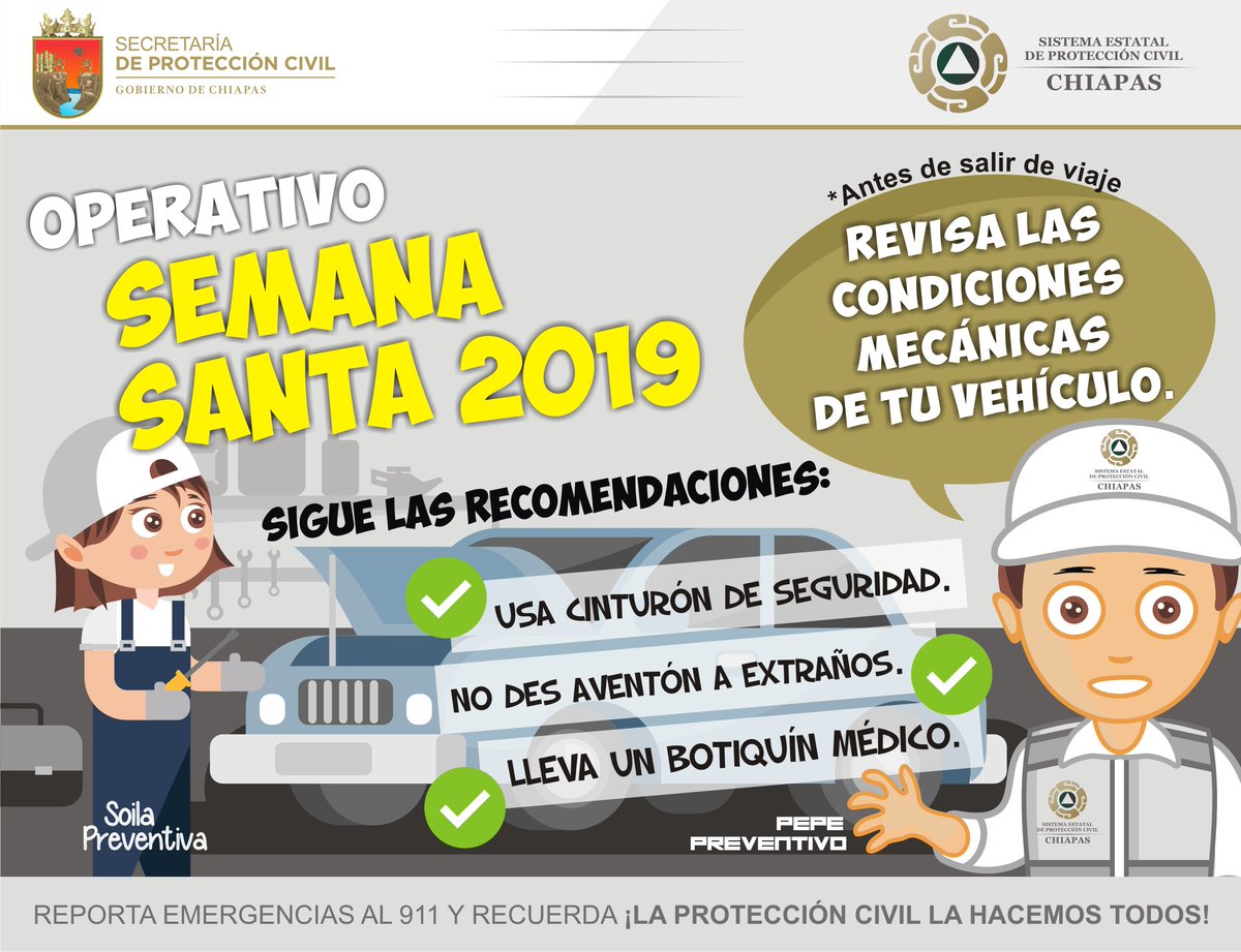 Secretaría de Protección Civil de Chiapas tweet media