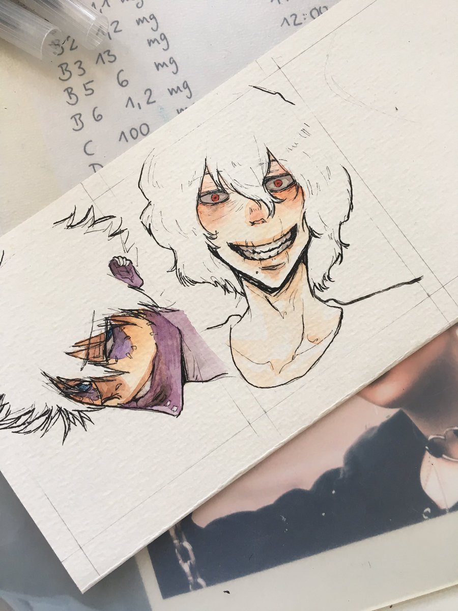 Dat smile tho #shigarakitomura #BNHA #kakaokarte