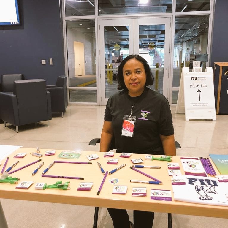 FIUSCIS's tweet photo. WiCySFIU Women in Cyber Security FIU at #WICSCON @wicsfiu conference.
#fiuscis #fiucec #miami #cybersecurity #csforall #futureisus #fiuadvising
#wicsconfiu #UPEFIU #ACMFIU https://t.co/HmXn6ECvMc