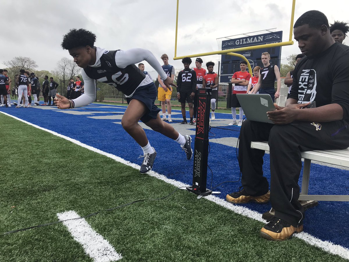 Youth1Media's tweet photo. .@TristanSmith32 posted the fastest 40yd time so far at the #Y1ACT @NextGenAACamp. See his scores and all others tested in the nation at https://t.co/XjMIJc7cQQ https://t.co/0eTgIHcj3i