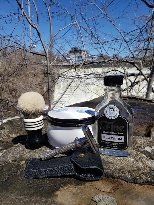 413wdc21's tweet photo. #sotd #wetshaving,  @Gillette Gillette Slim Adjustable (K 4) 1965, ATG "The Rowl" LE w/ 2 Band, Nuàvia - @PannaCrema Nuàvia Nera Soap, @Fendrihan @FineAccoutrmts Platinum, 3-D Printer Bowl by Tom White. https://t.co/nqxS1e5c4v