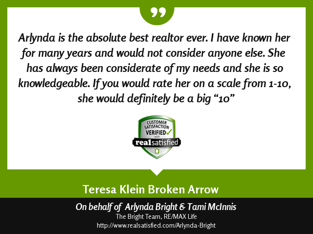 If my client is happy, then I’ve done my job. realsatisfied.com/Arlynda-Bright via <a href="/realsatisfied/">RealSatisfied</a>