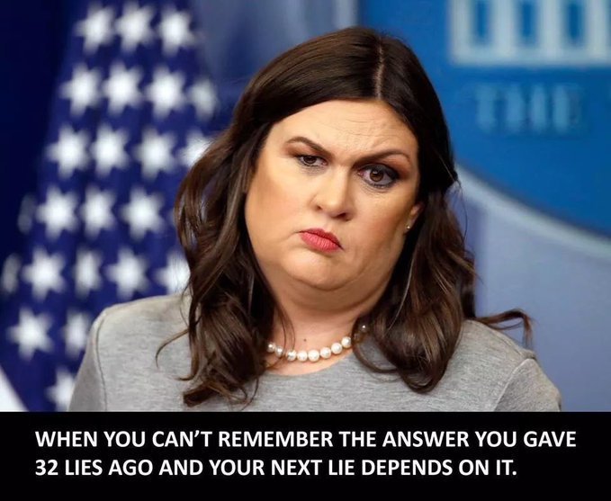 KDawn___'s tweet image. We understand what the Mueller report reveals...
That YOUR daughter is a pathological, compulsive liar. Just like her mob boss.

Your kind make a mockery of what being a Christian truly is.
Rev. Dawn

#SarahSandersLied #SandersResign 
#TrumpColluded 
#TrumpObstructedJustice