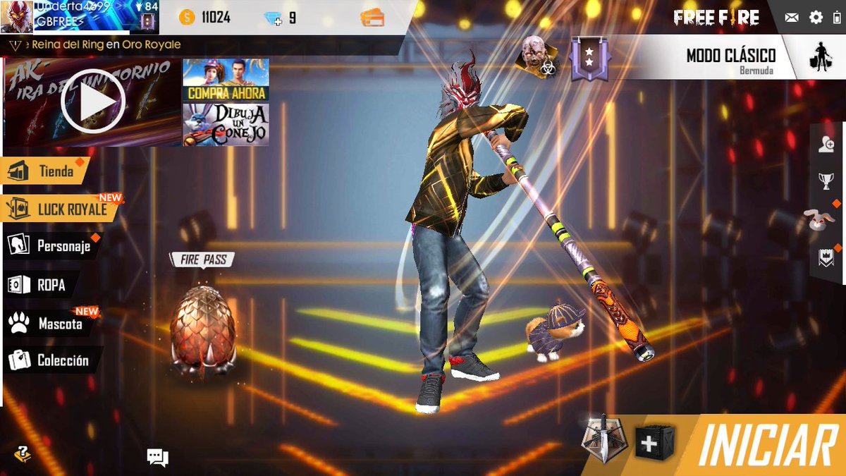 Estoy buscando equipo o amigos para jugar #freefire mandenme al MD y subimos rango⏫⏫⏫