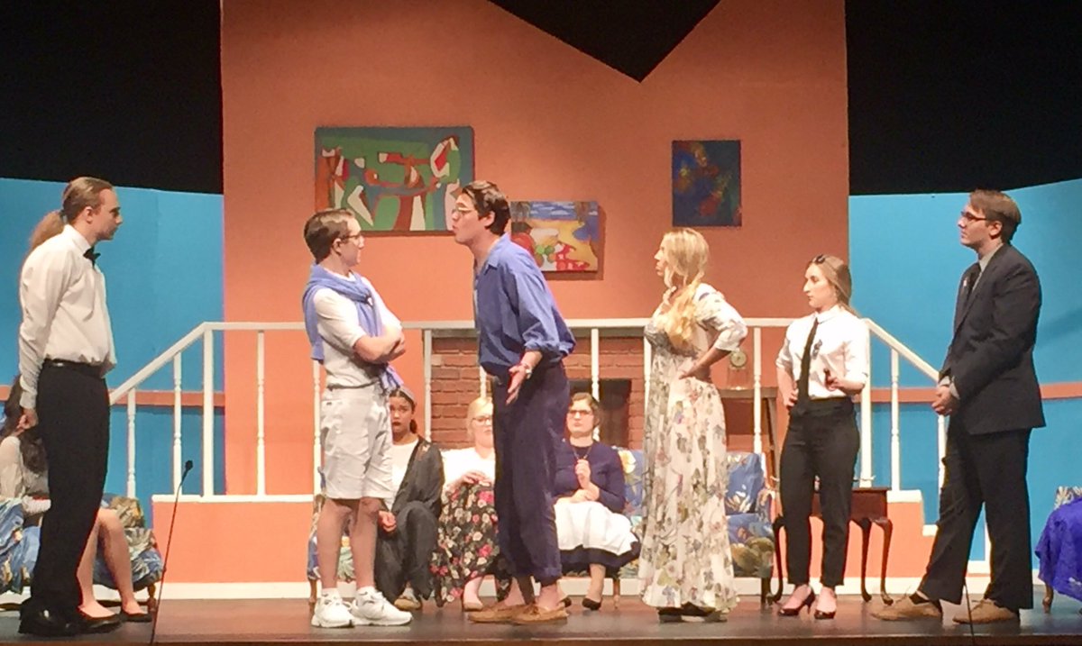 Lucas401BHS's tweet photo. A good tech Saturday! Come see WHILE THE LIGHTS WERE OUT next weekend! https://t.co/ZhGTTmQeEk