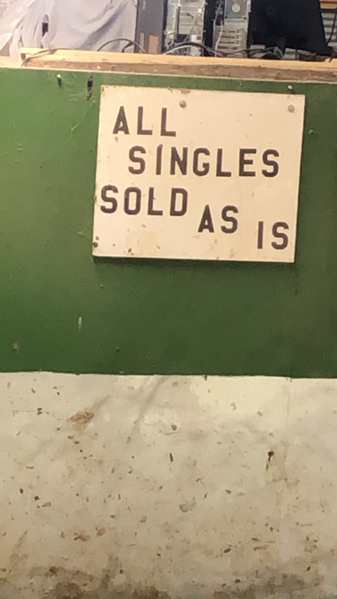 Relationships are no different than livestock sales.