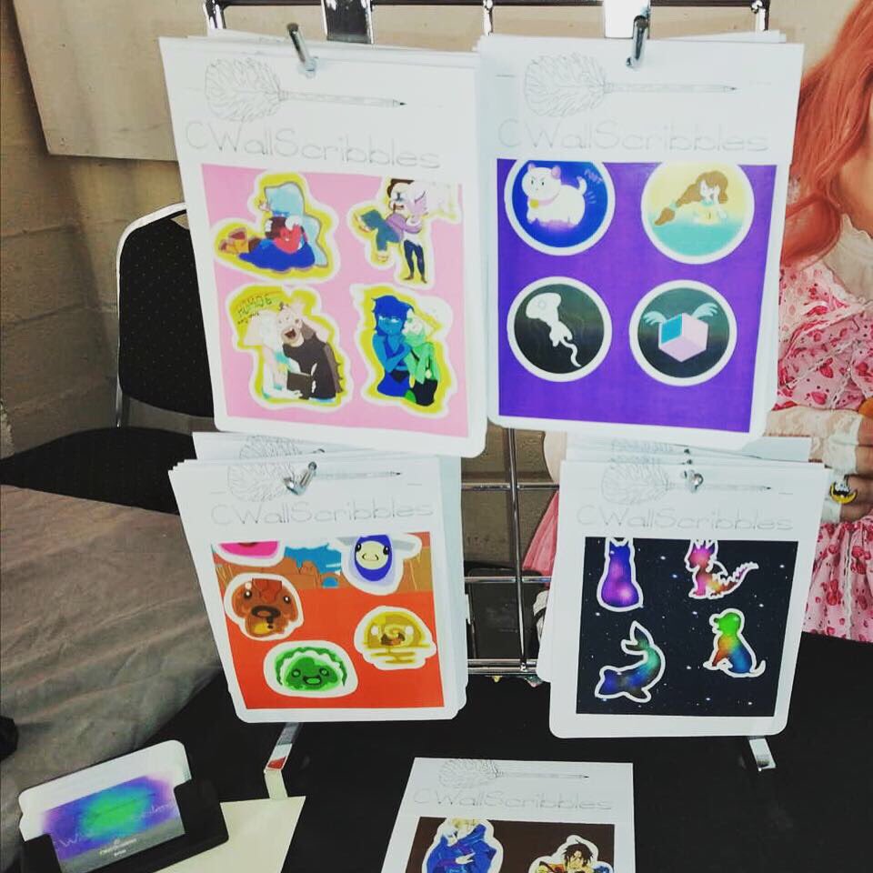 nebula_draws's tweet photo. Thank you to everyone who came along to @deecon2019 it was a blast and will defo be coming back again next year! If anyone missed us and wishes for commissions or any of our stock, please get in contact! 💜 https://t.co/wwUiCqq1Kx