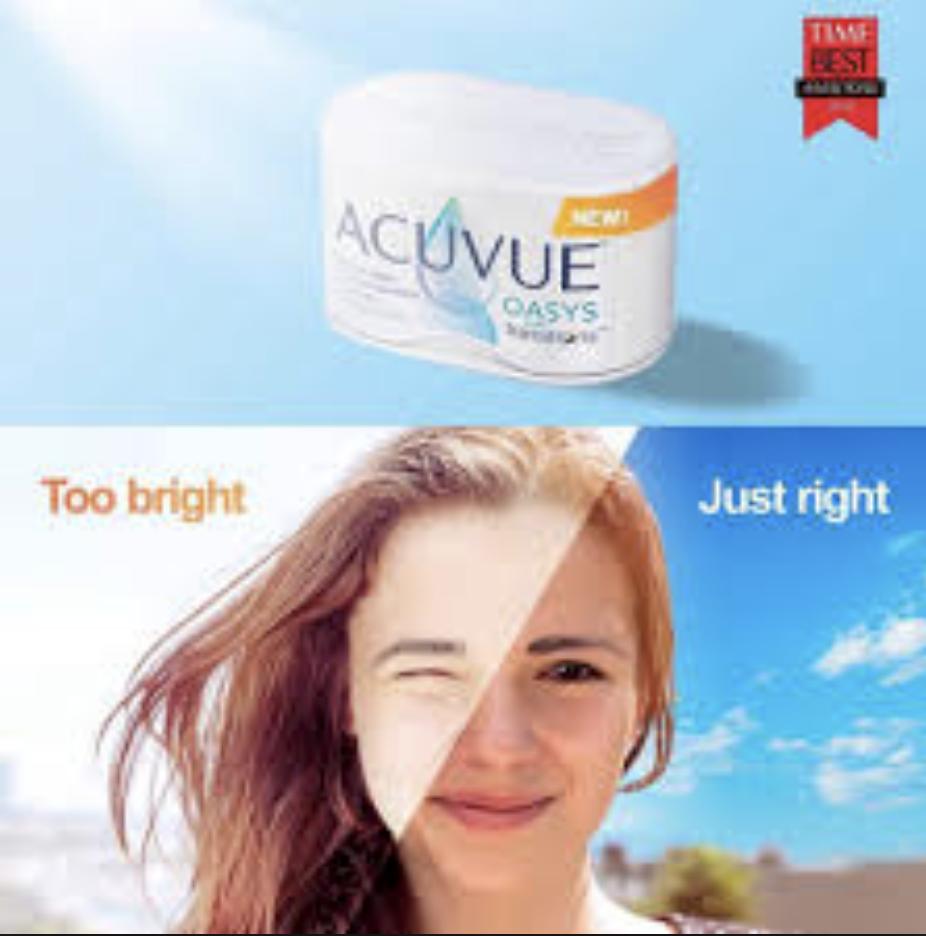 EyeMechanix's tweet photo. Eye Mechanix now carries transitions contacts! Now you can have contacts that darken to keep you from squinting when the sun is shining bright on your face. The Acuvue Oasys Contact Lenses with Transitions Light Intelligent Technology are contact lenses that become dark outside. https://t.co/UsYALc0ehX