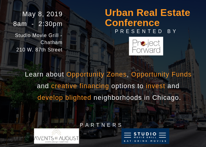 Extremely excited about this Urban Real Estate Conference discussing Opportunity Funds, Opportunity Zones and neighborhood redevelopment utilizing creative financing options.   @LightfootForChi has indicated the importance of Opprotunity Zones and ensuring equitable development.
