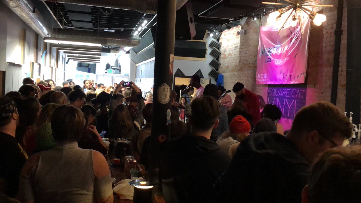 woooow <a href="/WooGrlFest/">Woo Grl Fest</a> is absolutely nutty. so thankful to be a part of this:') 
tiger sharks are on at 5:15 @ square cat! cmere!!!!