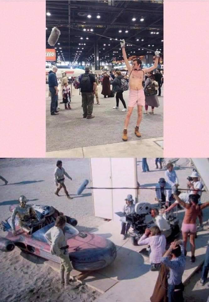 StarWarsEs's tweet photo. Un cosplay superior 😂😂😂 https://t.co/TNGk2kV9x9