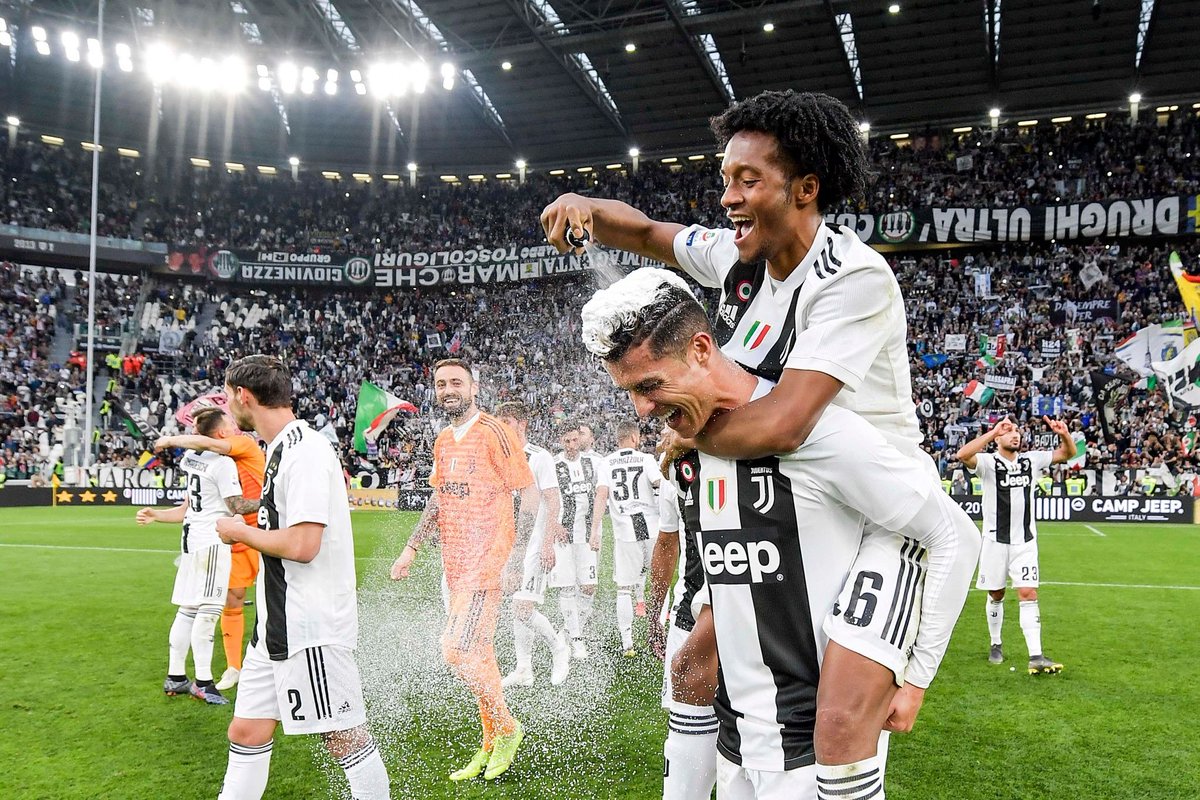 Juan Cuadrado &amp; Cristiano Ronaldo. #Juve [by Daniele Badolato]: