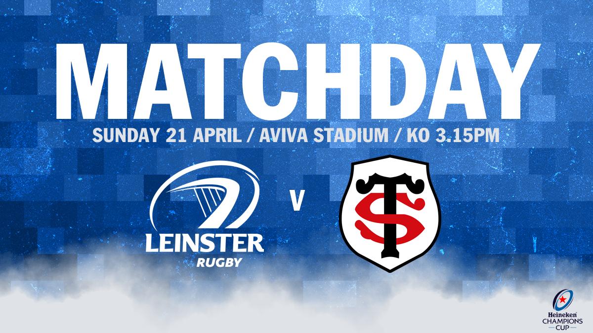 leinsterrugby's tweet photo. IT'S SEMI-FINAL DAY! 🙌

RT if you're backing the boys in blue. 👊🔵

#LEIvTOU #JoinTheRoar https://t.co/unDqBzZctC