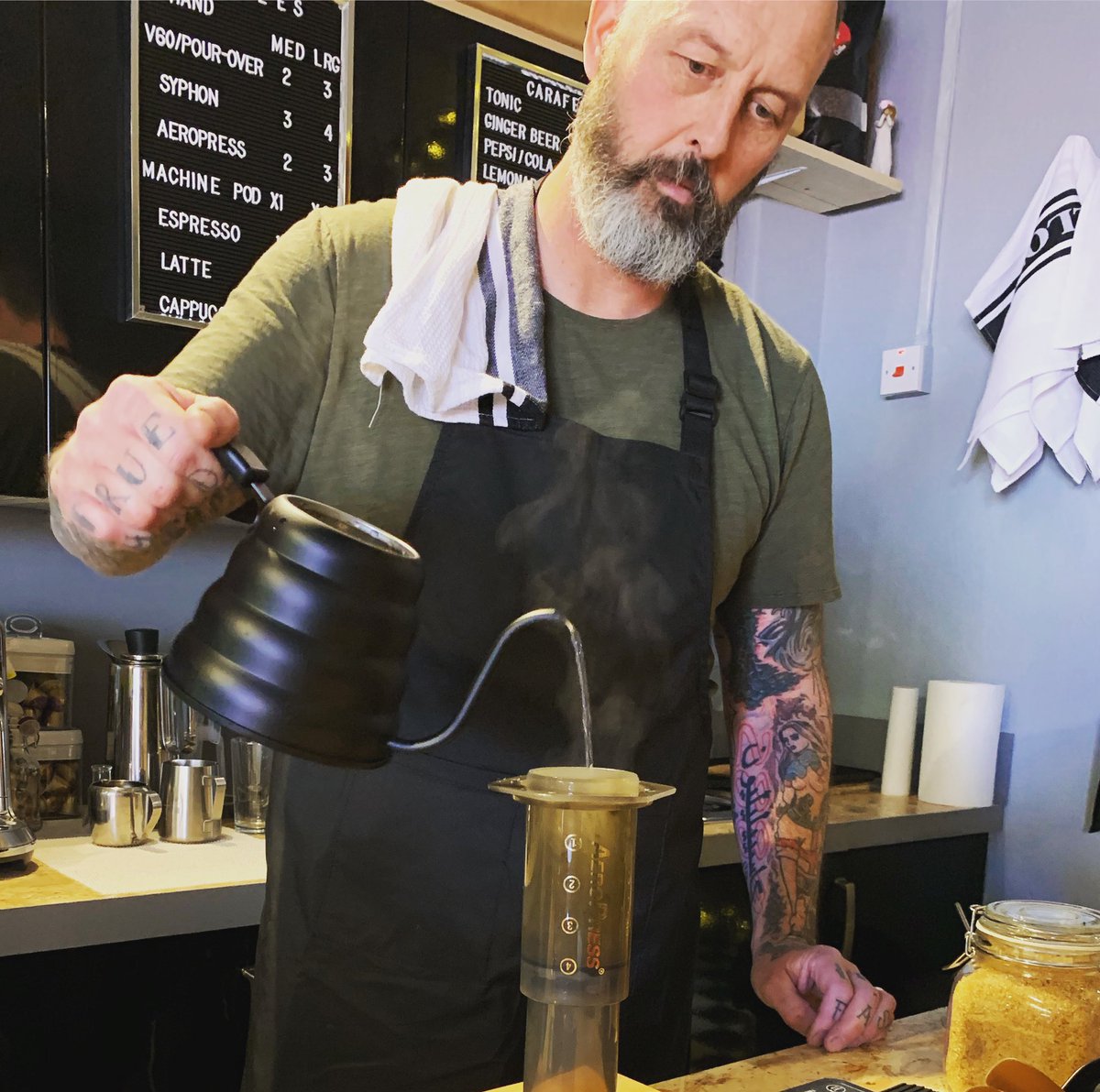 Congratulations to Jo and John on opening there artisan cafe today in Peel Street Arcade, Barnsley. Such a chilled vibe and unique brewing methods a certain visit! #haveitbarnsley #barnsley #barnsleyisbrill #wearebarnsley #cafe #supportlocal #tea #coffee #southyorkshire