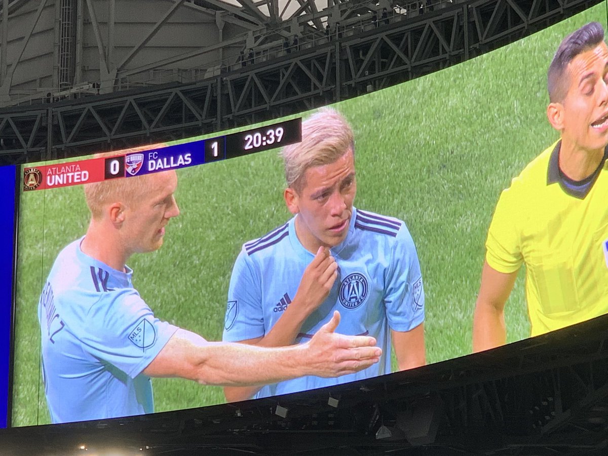 With their Easter kits, it looks like we’re watching Carolina United. <a href="/ATLUTD/">Atlanta United FC</a>