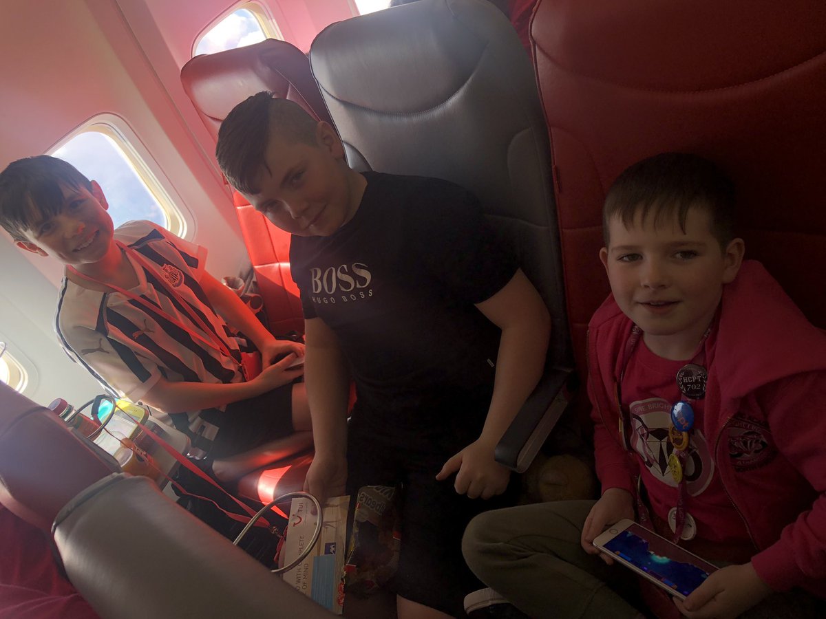 Group36HCPT's tweet photo. Landed!!! All fun and games on the flight here ✈️ https://t.co/RbCu9Pa7bB