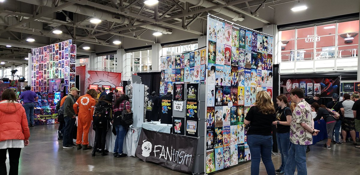 fantasmshop's tweet photo. Are you at #FanXSpring19? We are! Come say hi at Booth 813! #FanX #fanx2019 #FanXSpring #FanX19 https://t.co/2E3OTvZLL1