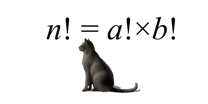 pickover's tweet image. Mathematics.
Have you sometimes wondered how many integer solutions humans can discover for this short equation involving factorials?
