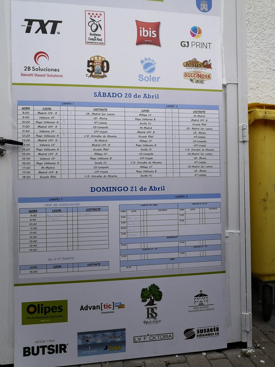 JuanSanchezSAP's tweet photo. Así va el torneo en el que @AdvanticSpain y @SAPBusinessOne están patrocinando https://t.co/jS0Lyfb6L5