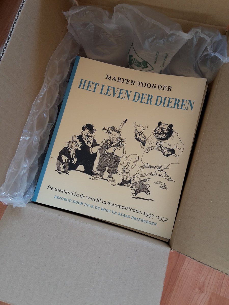 Deze week kreeg ik de tweede druk binnen van mijn jongste Toonderboek ‘Het leven der dieren’. Lees de fraaie reacties op dit boek in mijn ToonderMail van gisteren:
preview.mailerlite.com/k2i3n3