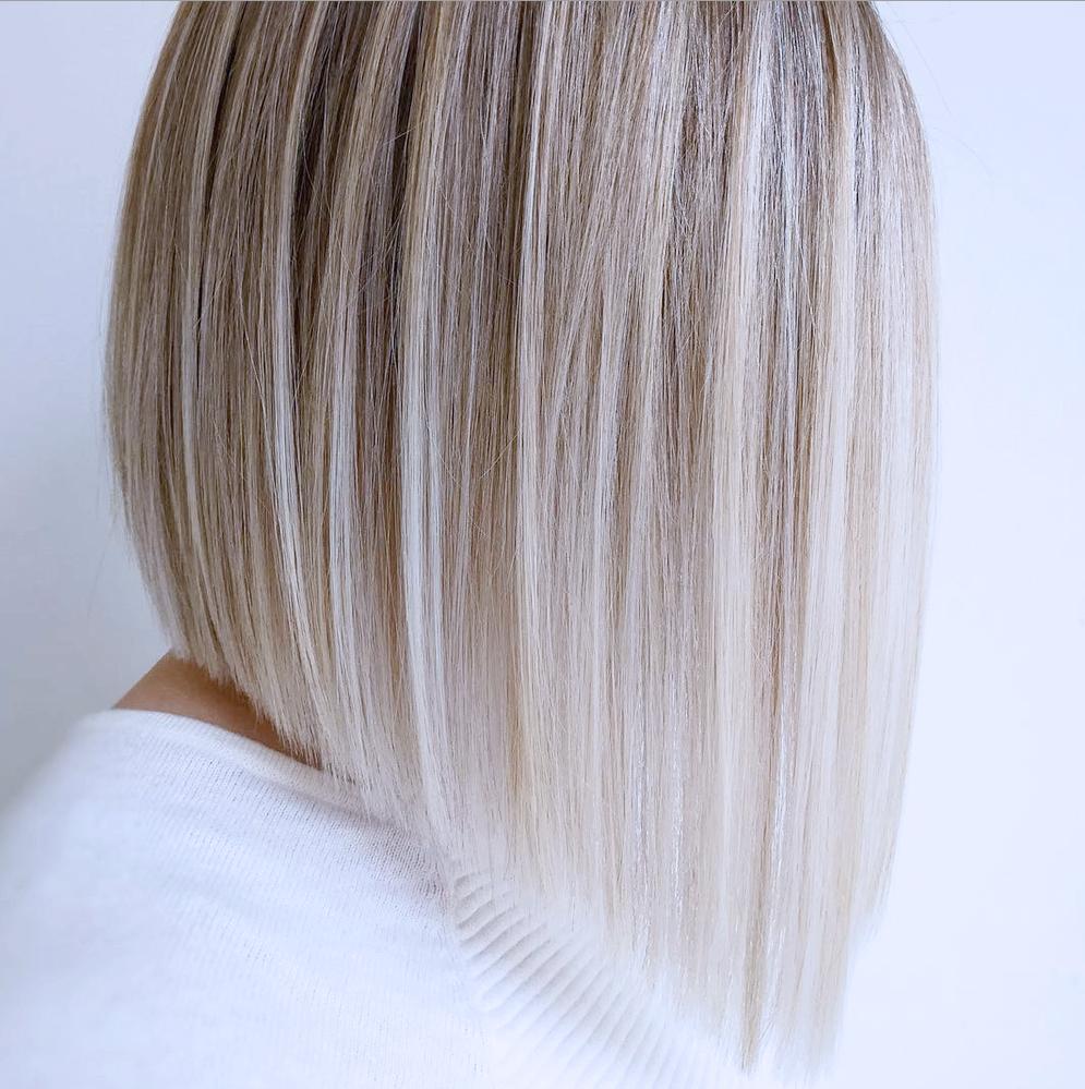 Blunt, Sleek, &amp; Stylish. Keep your hair frizz-free and healthy with the Keratin Series. #LBstyle by @hairbylindal. LumaBella.com