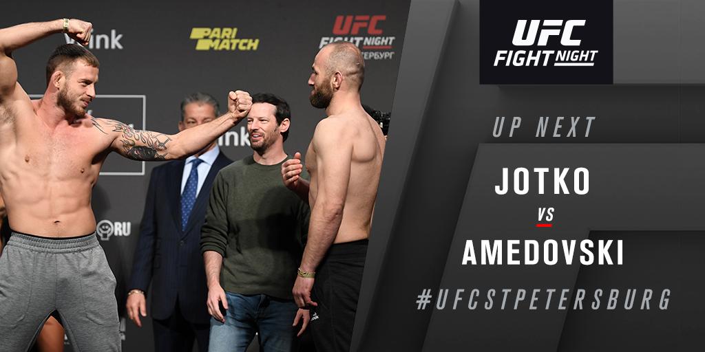 UFC Fight Night 149 Results - Krzysztof Jotko Schools Newcomer Alen Amedovski for Three Rounds, Wins via Unanimous Decision - UFC Fight Night 149 Results - Krzysztof Jotko Schools Newcomer Alen Amedovski for Three Rounds, Wins via Unanimous Decision -