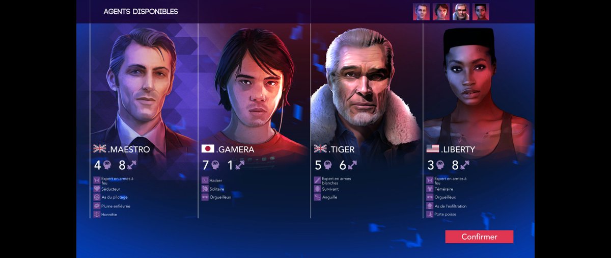 black_medusa's tweet image. Je me suis concoctée ma petite équipe (bon il y en a une autre que je voulais recruter mais elle m&apos;a rembarrée :/). #SigmaTheory