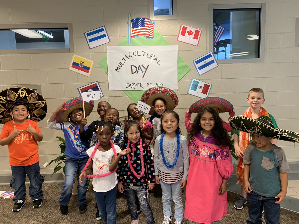 MBaileyCPS's tweet image. We loved celebrating Multicultural Day at @CarverPrimary! We learned so much! 🌎🌍🌏