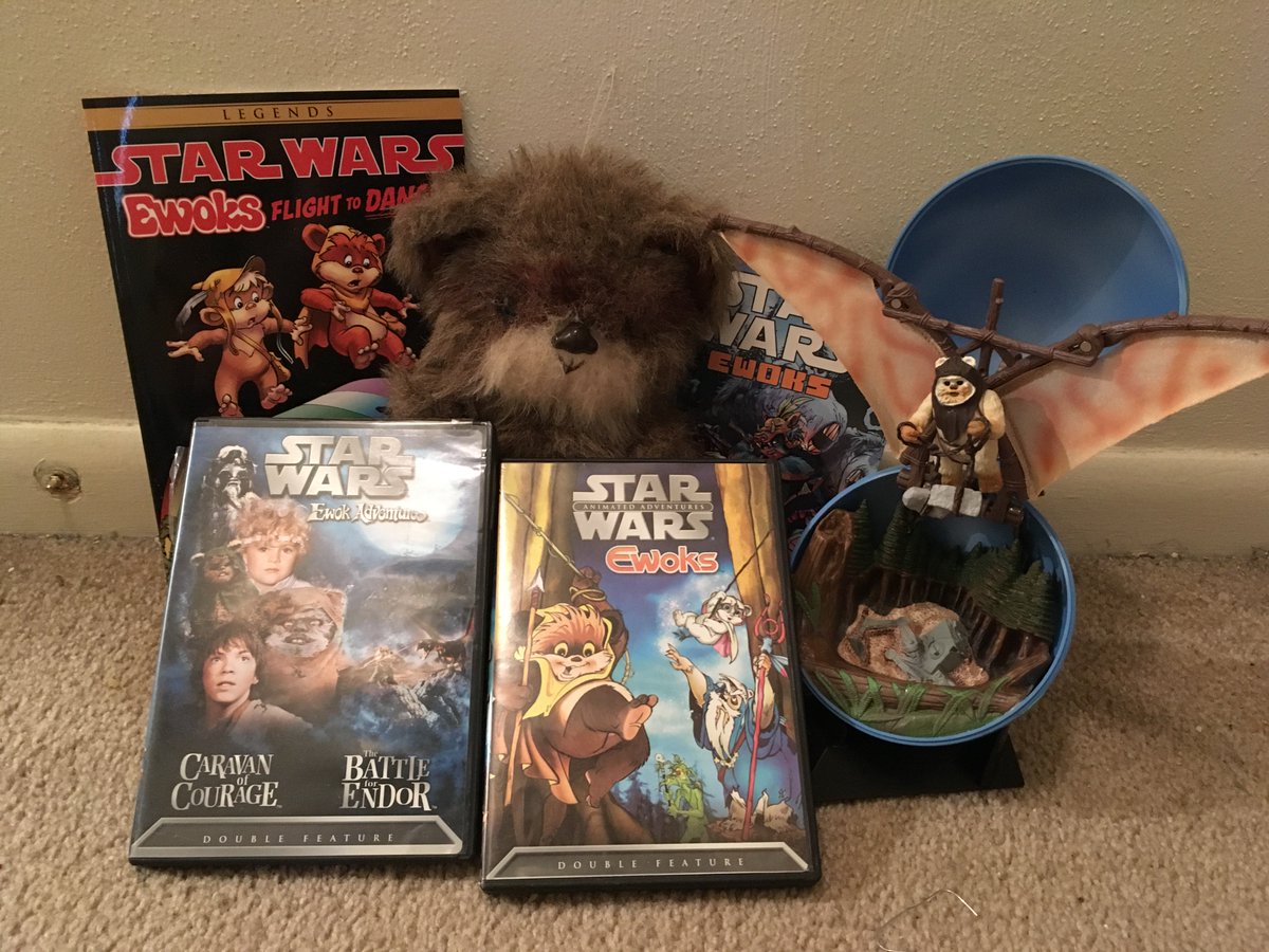 SWForce4EU's tweet photo. #30DaysOfLoss Ewoks were warriors, no matter how small. They looked cute and cuddly...but you did NOT want to get on their bad side! https://t.co/SIeq2L4CWn
