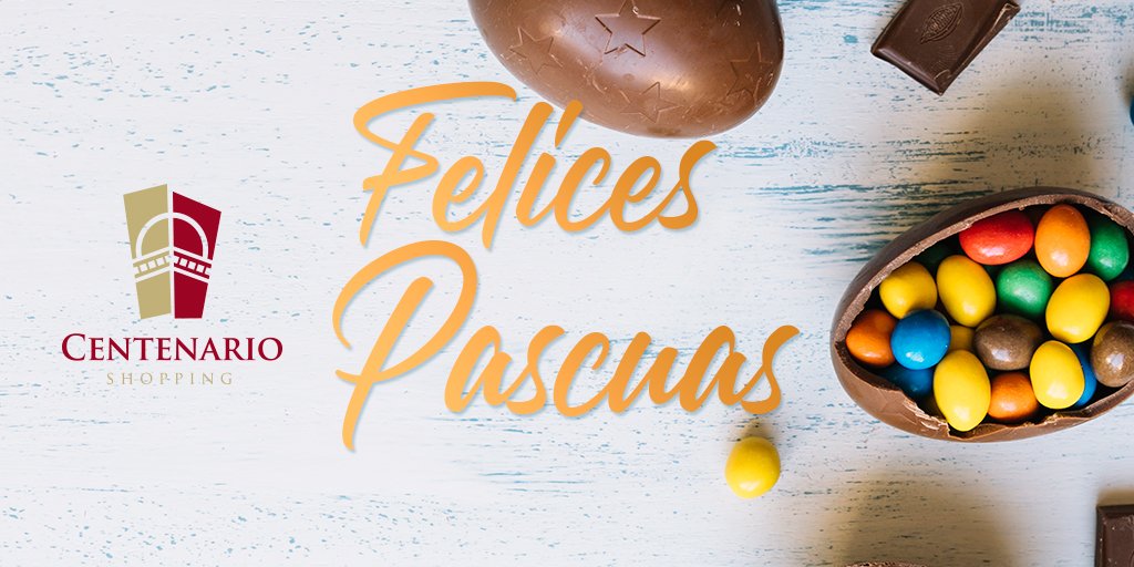 CentenarioShopp's tweet photo. ¡Les deseamos Felices Pascuas!🐰

Los invitamos a disfrutar este día en el #CentenarioShopping, junto a tu familia✨😊. https://t.co/mbNI4tU3m5