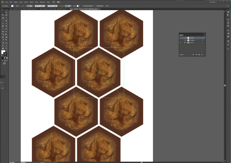 #ScreenshotSatuday getting our hexes ready to PRINT! #prototyping #tabletop #indiegame let's gooooooo! #madeinnyc