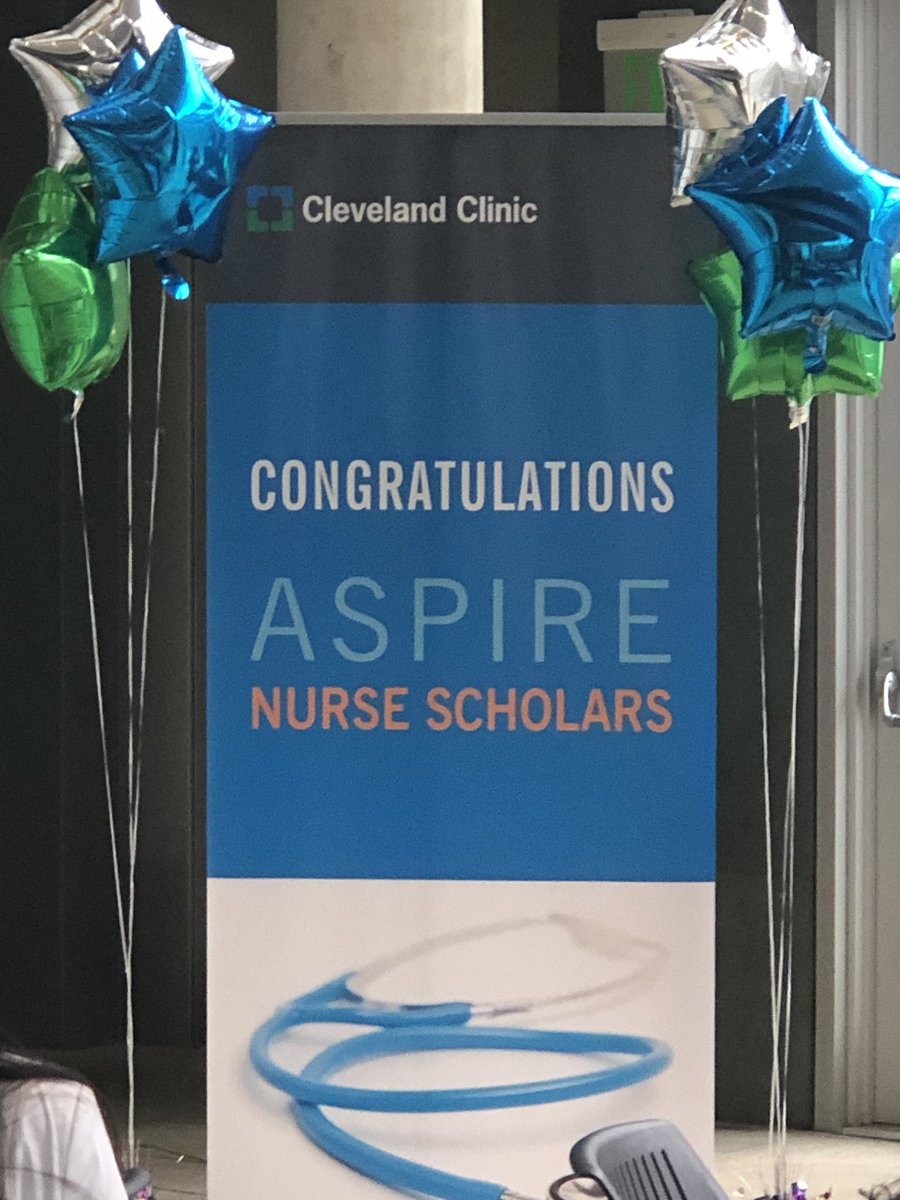 joan_mkavanagh's tweet photo. Dreams really do come true for future #cleclinicnurses Thank you #HowleyFoundation for supporting #ASPIRE. And congratulations to our 3rd graduating Jr class @kkellyhancock https://t.co/KMd2jQBMOo