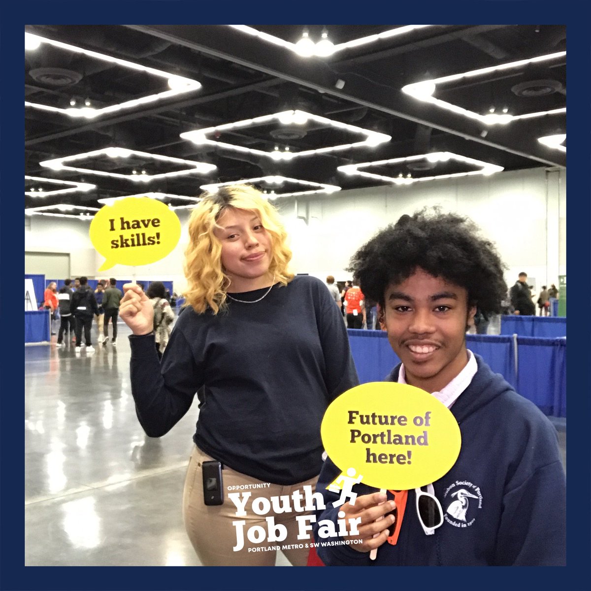 gtcnn's tweet photo. Yesterday's #PDXJobs19 was simply inspiring. More than 1,000 job seekers came from throughout the region, and hundreds interviewed for immediately-available jobs. We can't thank our sponsors and partners enough. Much more to come next week! https://t.co/KJ8d80udqo