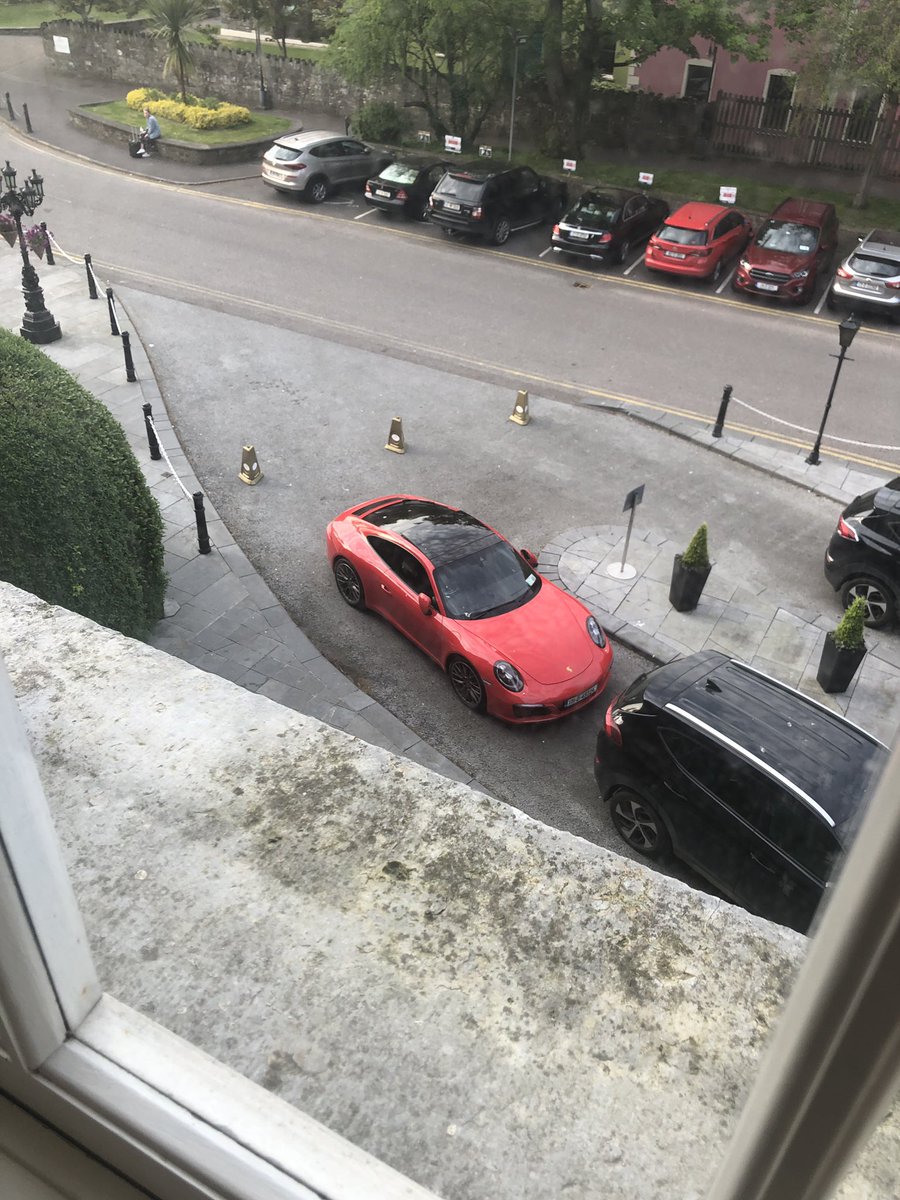 Just checked into <a href="/GreatSouthernKy/">Great Southern Killarney</a> to find out we have a wonderful junior suite. Thank you @KarenFlemingHM 😍 How amazing ! Just parked the Porsche outside too 😉
the wedding countdown is on #6monthstogo