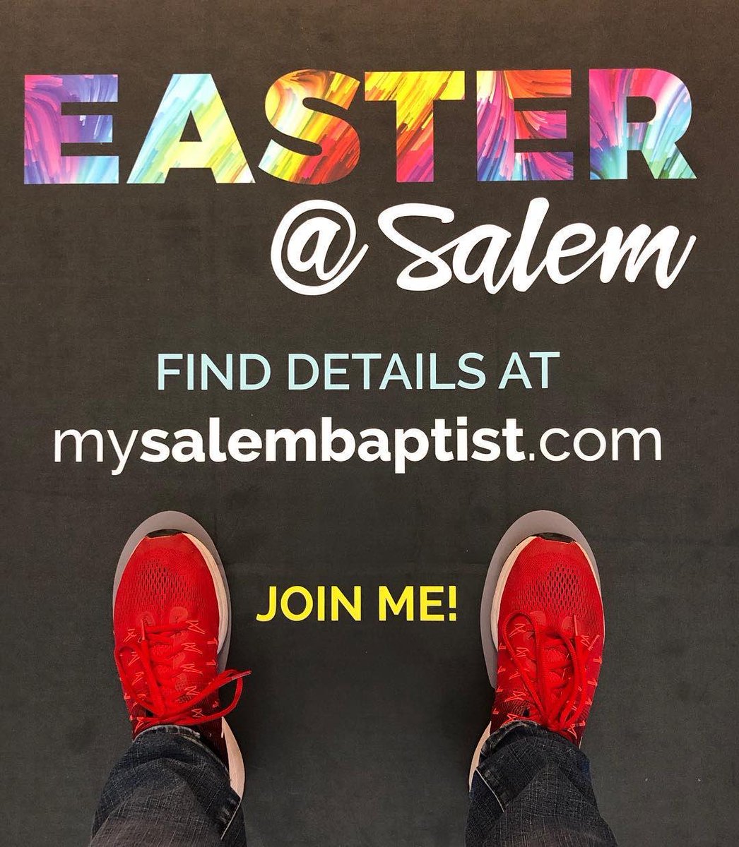 SalemStumin's tweet photo. We can’t wait to see you tomorrow for Easter at Salem! Find us in the foyer all morning to pick up a new Salem Students t-shirt, sign up for Insomnia, register for MFuge, or just stop by to say hey 👋! https://t.co/loN0czj91T