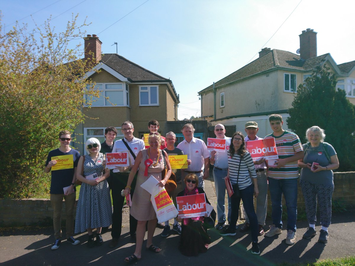 Lovely day for campaigning in Botley &amp; Sunningwell with our great local candidates Erica Davis and Maurice O'Donoghue.