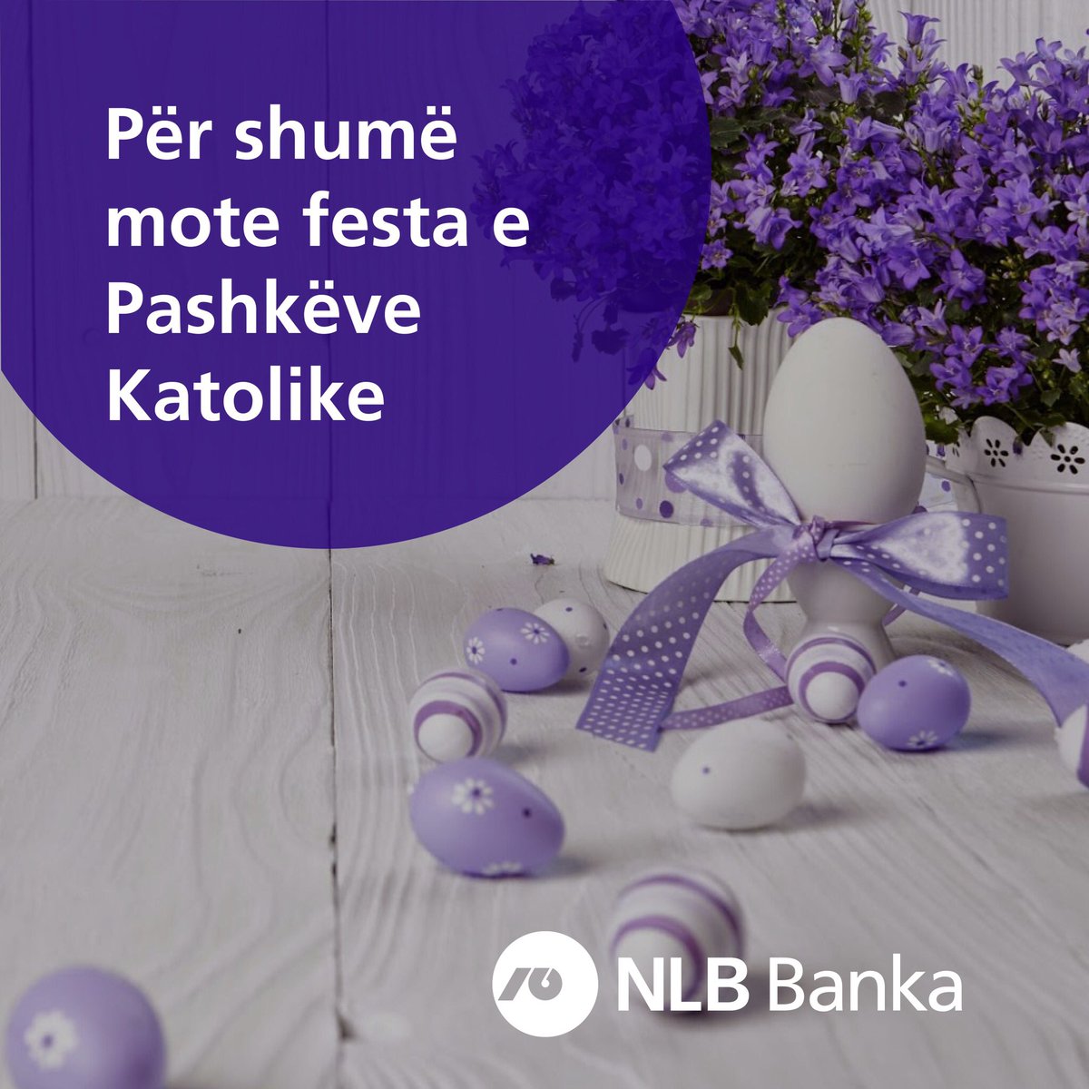 nlb_kos's tweet photo. Për shumë mote festa e Pashkëve Katolike!
Happy Easter! https://t.co/DeQZvHxsYE