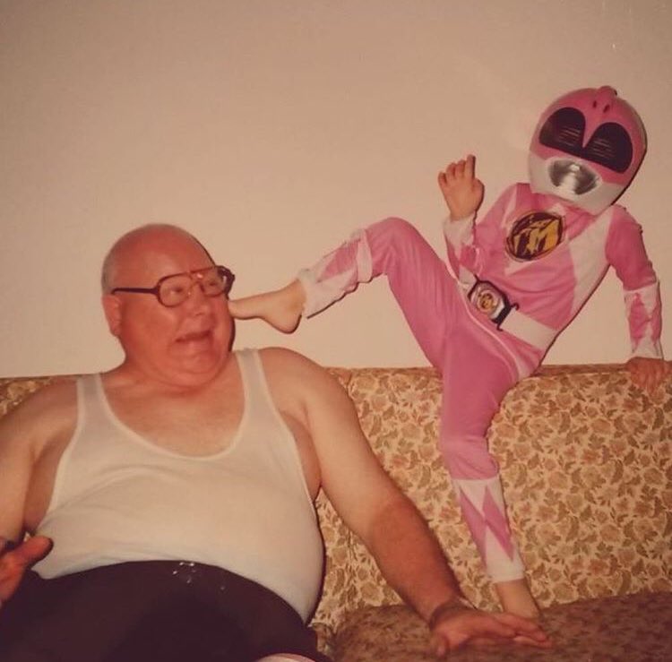 hellohannahgray's tweet image. When you meet a Power Ranger in real life and have to recreate @KarenKilgariff’s favorite picture. 

@MyFavMurder @StevenRayMorris @GHardstark #itsmorphintime