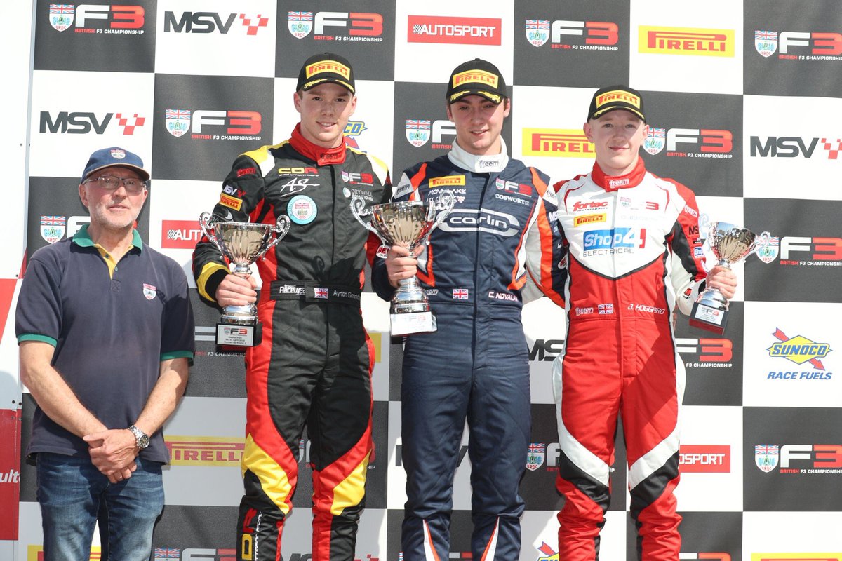 ayrton_simmons's tweet image. Brilliant day today. Qualified P3 and P1. First race ended up P2 after a clean start and some overtakes, aiming for some more silverware on monday. #Red12