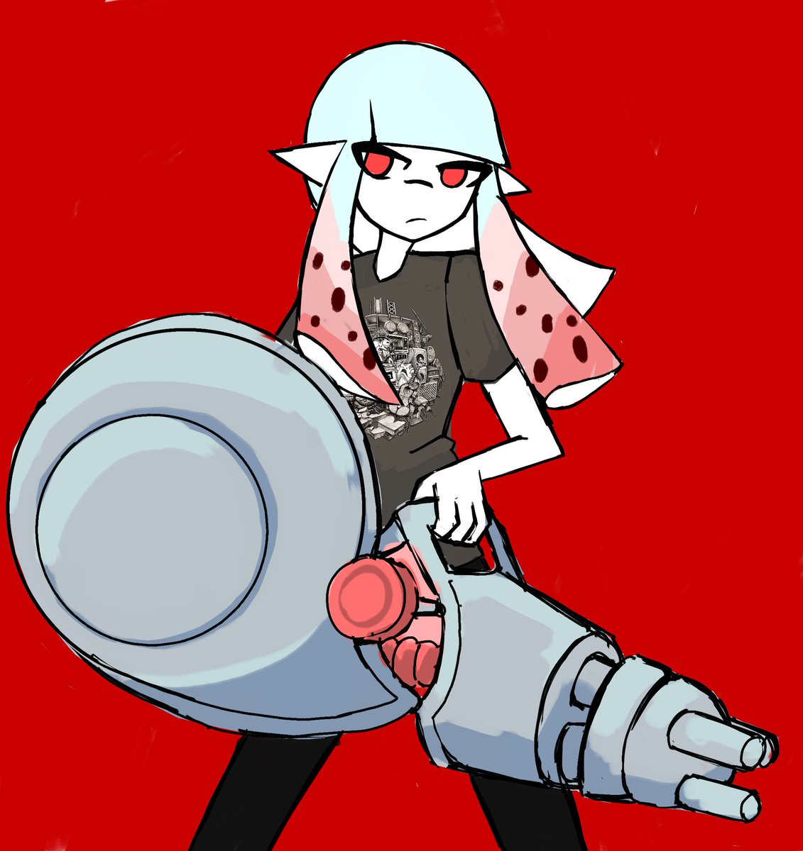 ohm__3's tweet image. ㅤ
ㅤㅤ「You don't stand a chance.」
ㅤㅤㅤㅤㅤ  ㅤ
ㅤ× #SplatoonRP #CoroikaRP
ㅤ× Member of X-Blood
ㅤ× Non-Lewd
ㅤ× All Themes OK!
ㅤ× Mostly Serious/Crack
ㅤ× Detail Varies