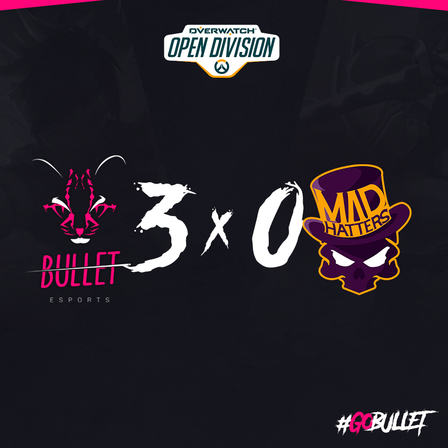 BULLETesportsGG's tweet photo. GGs! 

Garantimos a vitória contra a MadHatters por 3x0. Amanhã temos mais uma partida para tentar conquistar nossa vaga nas playoffs da Open Division.

#GoBullet https://t.co/sbqaJOrVJX