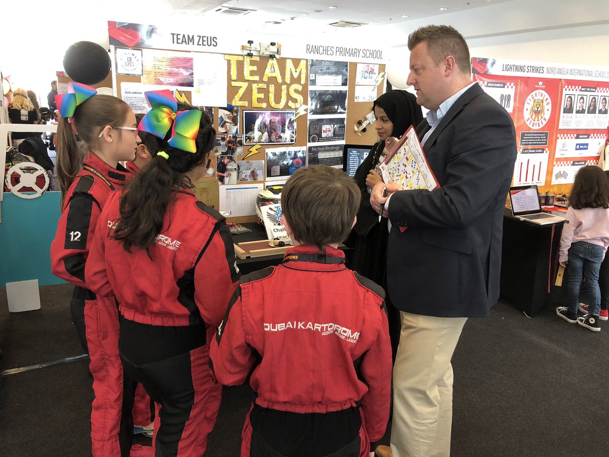 RPSDubai's tweet image. Another amazing #FormulaEthara national finals today. Very proud of the children representing Zeus and Ventus. #STEM #F1inSchoolsHQ #RPSscience